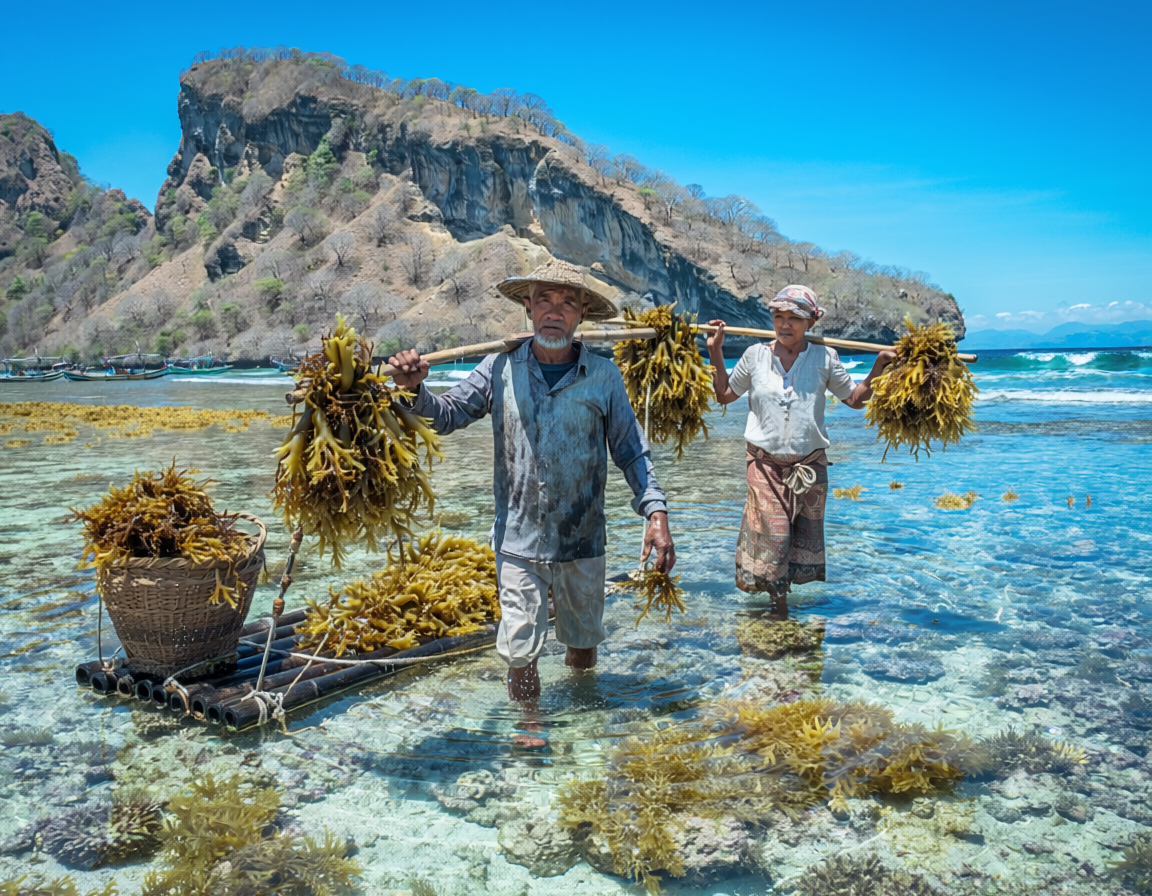 East Nusa Tenggara spinosum farm