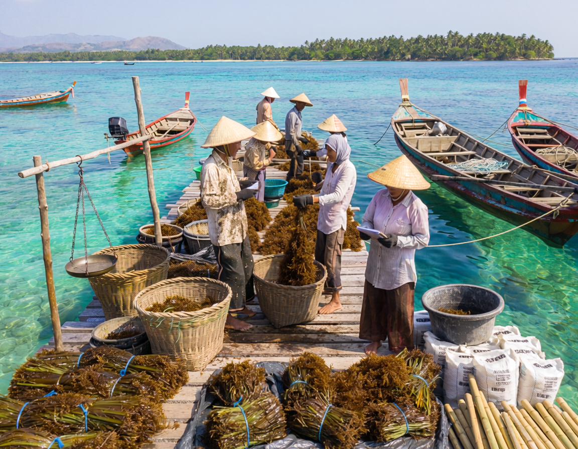 Southeast Sulawesi coastal farm
